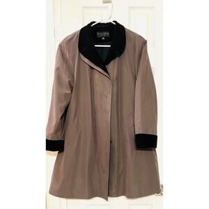 Gallery Petite Women's Trench Coat w/Zip Out Liner - Sz Petite Medium